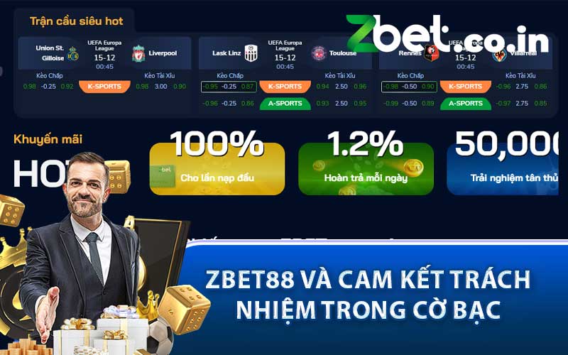 Zbet88 và cam kết trách nhiệm trong cờ bạc