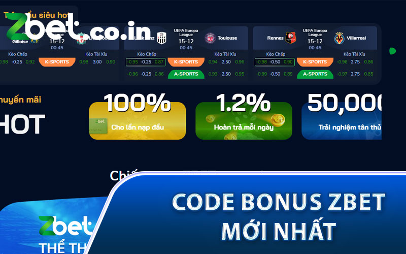 code bonus Zbet mới nhất